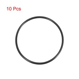 sourcingmap Nitrile Rubber O-Rings 65mm OD 58.8mm ID 3.1mm Width, Metric Sealing Gasket, Pack of 10