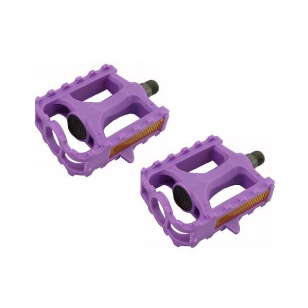 M.T.B Pedals 861 9/16" Purple. Bike Pedals, Bicycle Pedal, Mostly