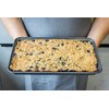 MasterClass, Baking Tray, Brownie Tin, Non Stick, Carbon, Grey, 34