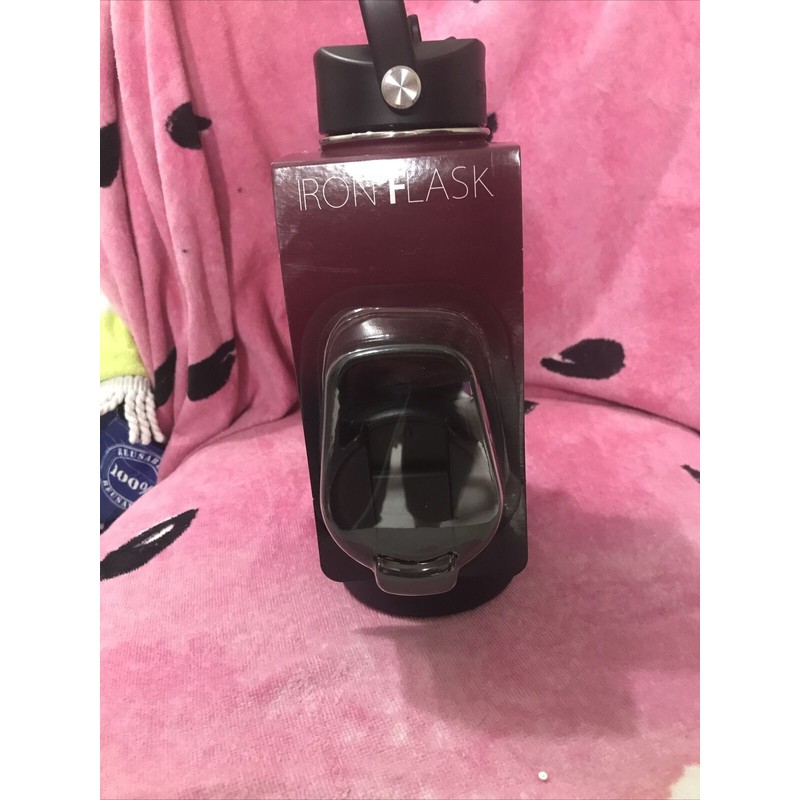 Iron Flask Sports Water Bottle 32 Oz 3 Lids Straw
