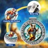 Saint Christopher Medal for Car, St Christopher Visor Clip, 3D