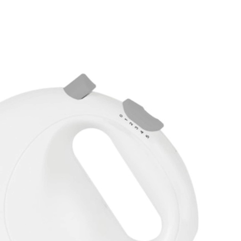 Sabichi 189103 White Gloss 5 Speed Hand Mixer 120W