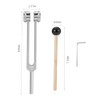 128 Hz Weighted Tuning Fork Medical-Grade Tuning Forks for Healing-Professional