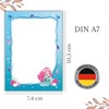 JuNa-Experten 12 Mini Notepads Mermaid Notepad Party Bag Guest Gift