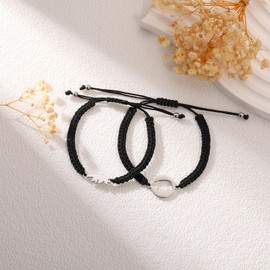 P. BLAKE First Day of School Kindergarten Bracelet Mommy and Me Bear Matching Bracelets Set Back to School Gifts for Mother Daughter Son Jewelry Gifts