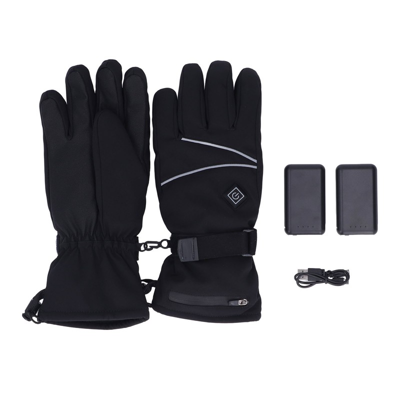 Electric Heating Gloves 3 Adjustable Temperature Lithium Battery Gloves for