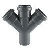 MKK - 19559-003 - HT Pipe Double Branch PP DN