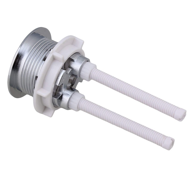 Dual Flush Toilet Kit Plastic Adjustable Top Push Button Toilet