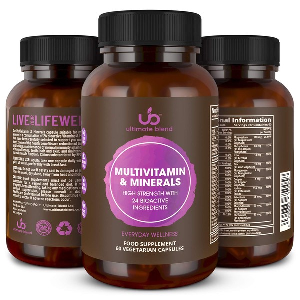Ultimate Blend Multivitamin & Minerals | Once Daily Nutritional Support
