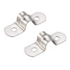 Wohlstand 50 pieces stainless steel pipe clamp, U-shaped pipe clamp,