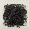 2 pack SMALL BLACK RUBBER Total 500 PCS