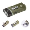 RovyVon E1 Hybrid Battery EDC Flashlight, Max 700 Lumen with