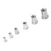 150Pcs M3-M10 Rivet Nut 304 Stainless Steel for Fastening Piece