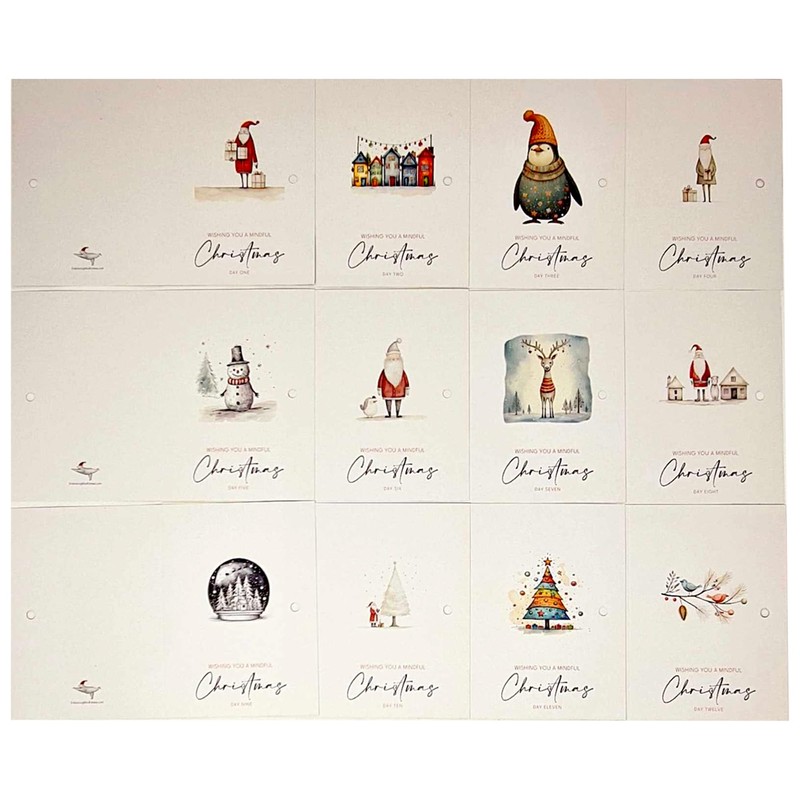 Mindfulness Advent Calendar for an Even More Beautiful Holiday Christmas