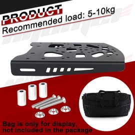 Xitomer Luggage Rear Rack Fit for TW200 1987-2025 TW200 Motorcycle Rack Motorcycle Rack for TW200 Luggage Rack
