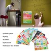 12PCS Educational Posters for Kids Cartoon Learning Poster Waterproof English
