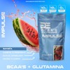 Impulse Bcaas Glutamina 1 Kg 50 Servicios sabor sandia