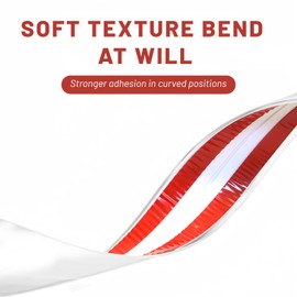 22 Feet Flexible Inside & Outside Corner Trim Molding, Peel and Stick Molding Trim for Walls, Corner Trim molding, Wall Corner Protector (White, Width 2.4 in)