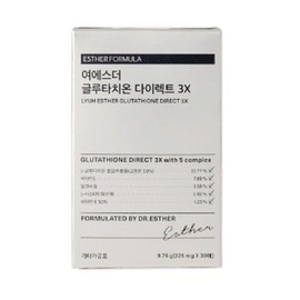 Esther Popular Yeo Esther Glutathione Direct 3X 325mg / 에스더포퓰러 여에스더 글루타치온 다이렉트 3X 325mg X 30매