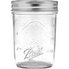 Ball Regular Mouth Mason Jars with Lids & Bands, Half