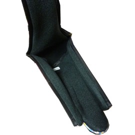 Golf Fairway Paw Magnetic Headcover (Black/Orange)