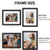 smiry Picture Frame 8x10, Display Pictures 5x7 with Mat or