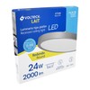 Volteck Lait PLA-217L, Luminario gris de LED 24 W redondo