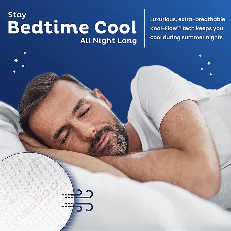 Snuggle-Pedic Shredded Memory Foam Pillow - The Original Cool Pillows