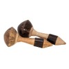Maraca Shakers Natural Coconut Pair 15cm