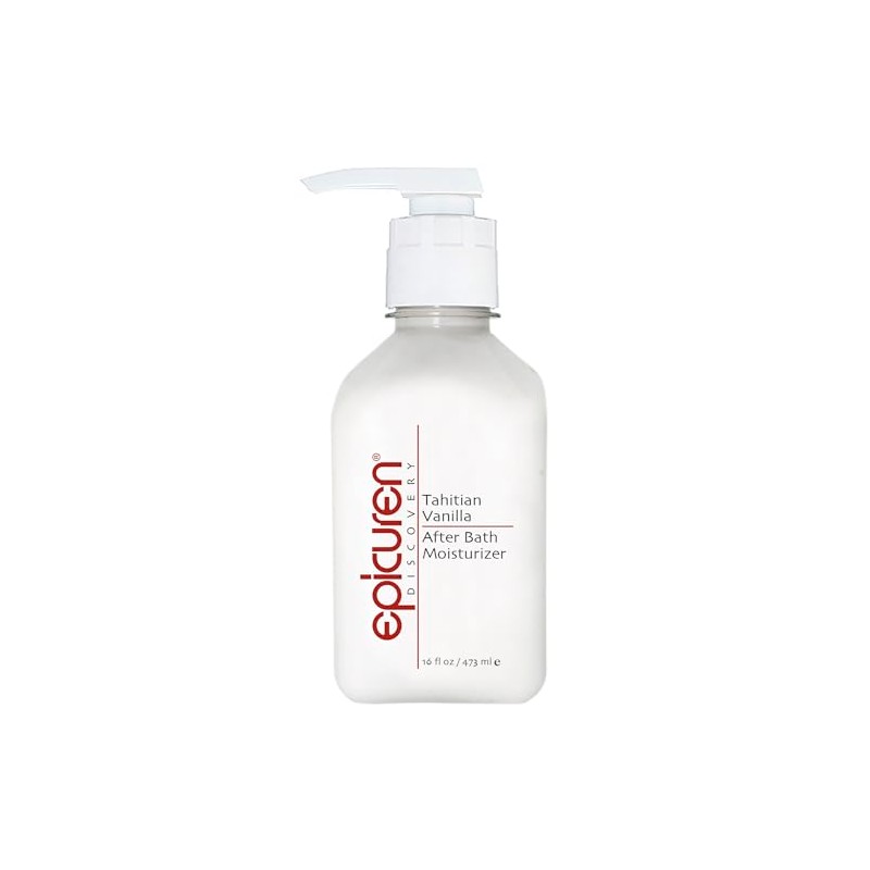 Epicuren Discovery Tahitian Vanilla After Bath Body Moisturizer, 16 Fl