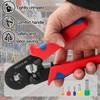 Heschen Crimper Plier, HSC8 6-4A, Mini Self-adjustable Crimping Tools, Use