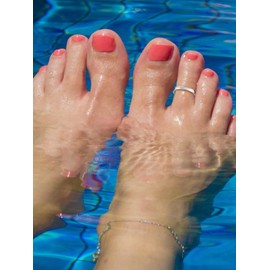 FOCALOOK 925 Sterling Silver Plain 3MM Open Toe Band Ring for Womens Ladies(With Gift Box)