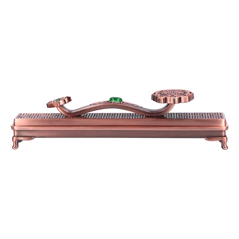 Metal Incense Holder Ruyi Antique Incense Stick Burner for Home