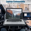 Feiezade 2 in 1 Comapct Steering Wheel Desk Headrest Tray
