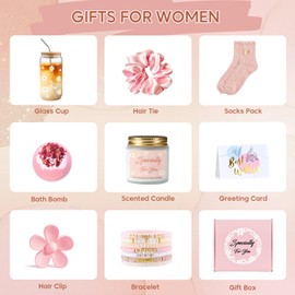 Yogopro Birthday Gifts for Women,Gift Box Set for Best Friends Daughter Sister Her Girlfriend Mom Wife Ladies,Christmas Mother’s Day Valentine’s Day Self Care Relaxation Retirement Present