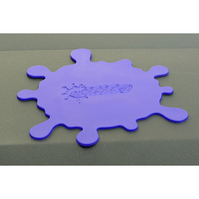 Dashboard Mat Anti-Slip Grip Cradle VIOLET SPLAT - FREE POST