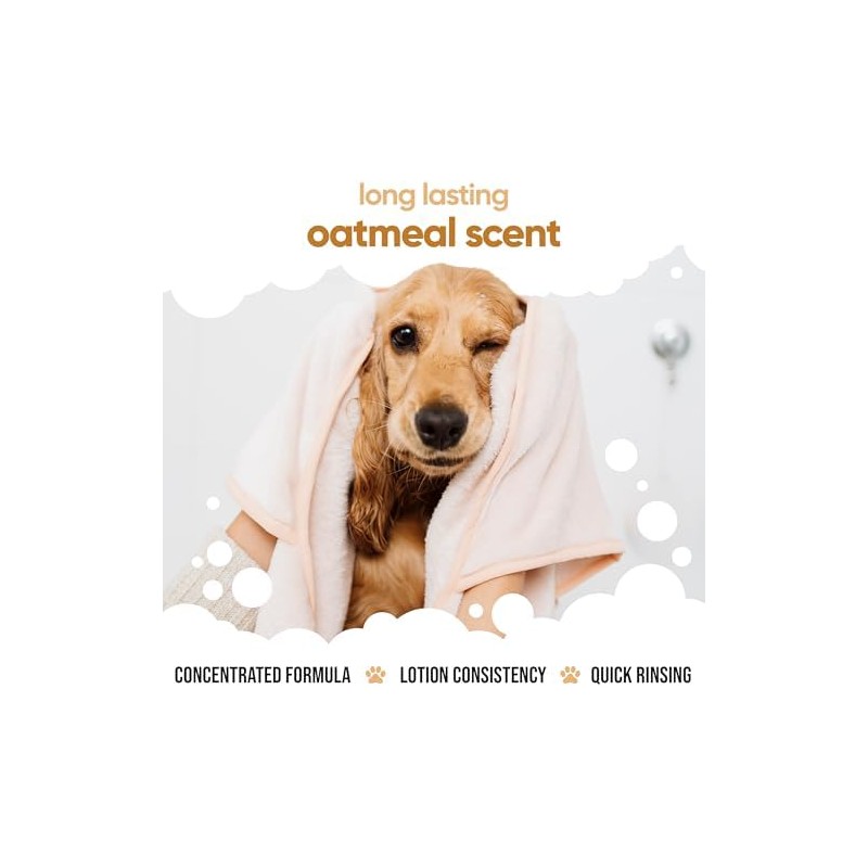 Buddycare Acondicionador De Avena para Perros(16.90 Oz) Elaborado con Aloe