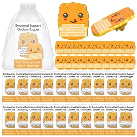 20 Sets Positive Pins Enamel Pins Bulk Include 20 Chicken Nugget Motivational Pin 20 Affirmation Cards 20 Organza Bags for Employee Coworker Appreciation Gifts Thank You Gifts Team Recognition Pin