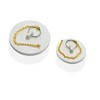 Handy Housewares 2pc Durable Rubber Sink Drain Stopper Plug Set