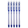 CELL BALLPOINT Pens, BLUE, 0.5mm Fine Point, Pack of 5,