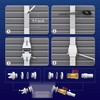 Rain Barrel Diverter Kit for 2"x3" or 3"x4" Gutter Downspouts,