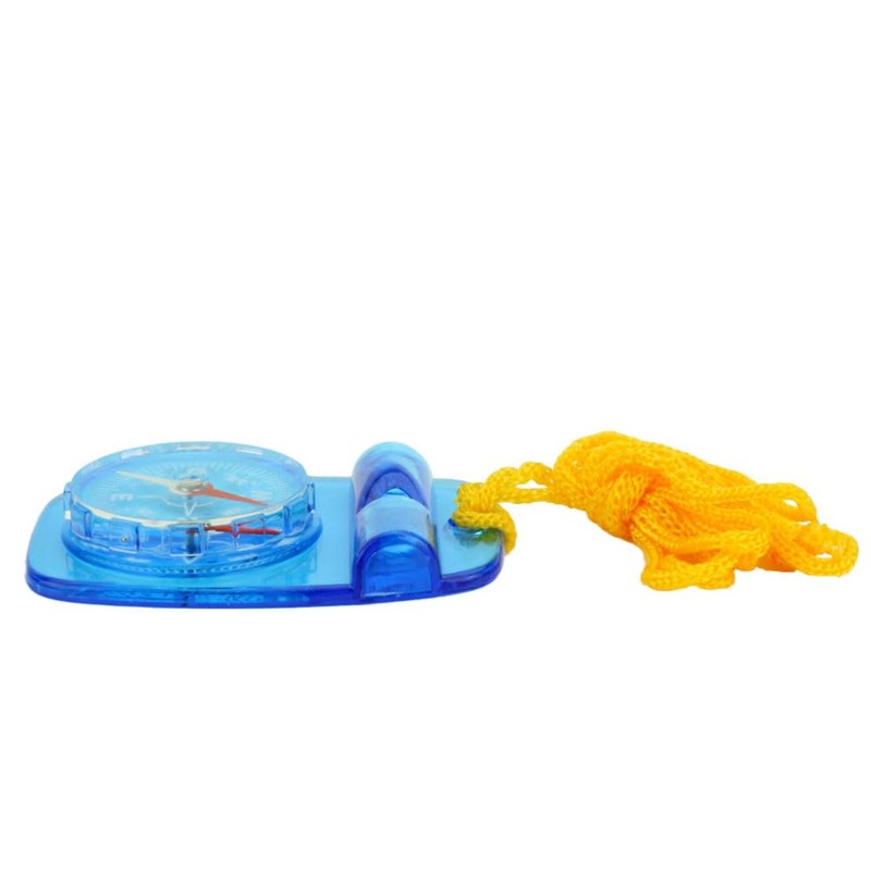 Skywalker Lanyard Compass with Safety Whistle (Blue)