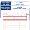 [250] Gorilla Supply Guest Check 4.25" x 8.5" 2-Part Carbonless