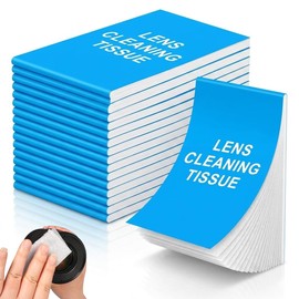 YIPFEN 15 Pcs Carta per Pulizia Lenti - Resistente agli Strappi e Senza Pelucchi, Ogni Blocco Contiene 50 Fogli, Ideale per Obiettivi Fotocamera, Binocoli, Microscopi e Superfici Delicate