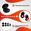 Ear Plugs Wind Noise,45db Earplugs Riding,Motorcycle Hearing Protection,Reusable Wind Noise