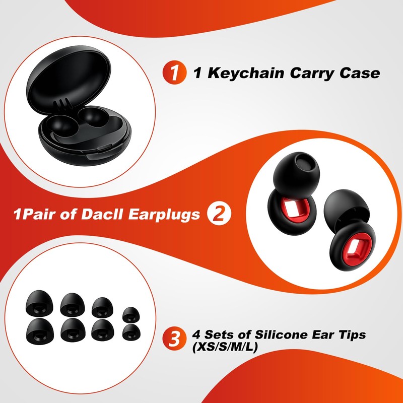Ear Plugs Wind Noise,45db Earplugs Riding,Motorcycle Hearing Protection,Reusable Wind Noise