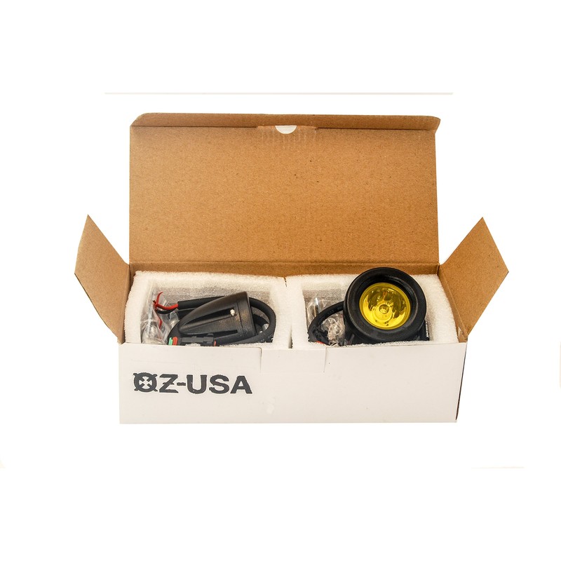 oz-usa Mini Trail luces LED Cree, Negro Ámbar