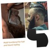 FOMIYES Beard Shaping Template Hairline Grooming Tool Barber Card Ruler