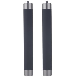 Rigdance Aluminium 1/4" Thread Extension Rod Mount, Camera Extension Rod for Dash Cam, Action Cameras, 15cm/5.9 inch Long with 1/4" Male Female Thread (2PCS)