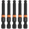 Railer Hex 3/16" Impact Driver Bit - 5 Pack (Hex